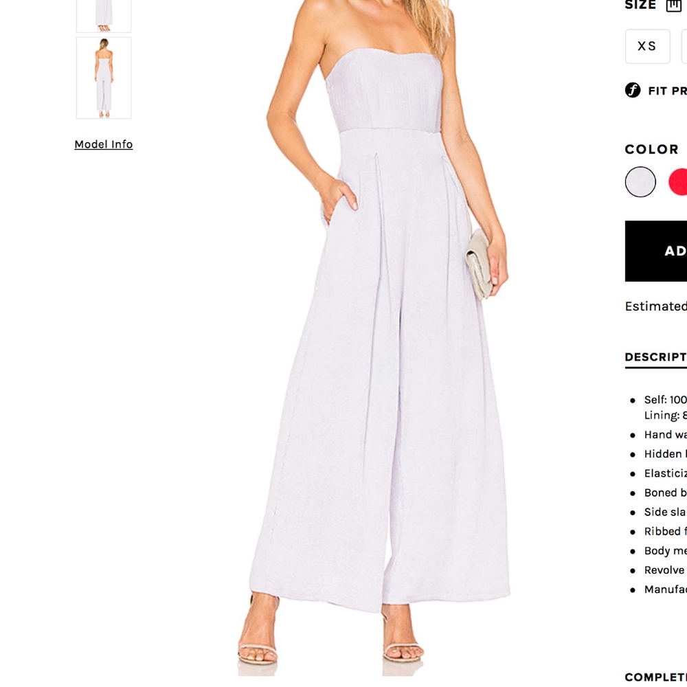 Purple Jumpsuit Revolve